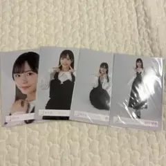 中川智尋 櫻坂46 クラシックコーデ 生写真 4種コンプ