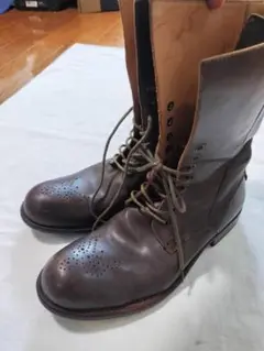 ☆美品　 TETE HOMME テットオム オールレザー 本革ブーツ 牛革 26