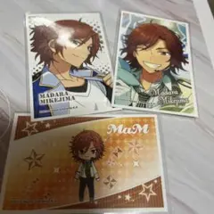 あんさんぶるスターズ あんスタ MaM 三毛縞斑 デコステッカー 3枚セット