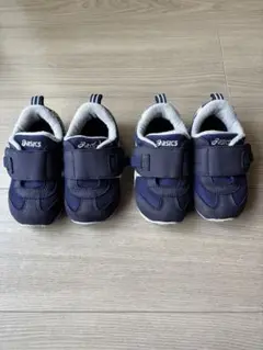 アシックス asics ベビーシューズ スニーカー 14㎝ 2点セット 双子