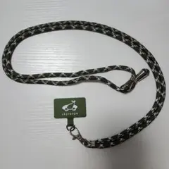 【シャイトープ】 Smartphone Shoulder Strap/Khaki