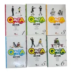QあんどA あだち充 全6巻初版セット