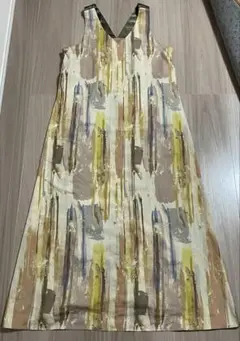 【美品】Jena espace merveilleuxオイルペイントジャンスカ