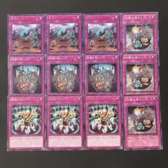 遊戯王　狡猾な　断絶の　絶縁の落とし穴　墓穴ホール　各3枚b