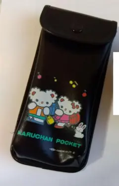 昭和レトロ　神田屋鞄のサイドポケット