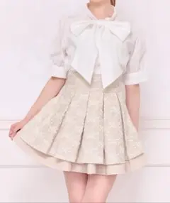 apres jour ハイウエストフレアスカパン