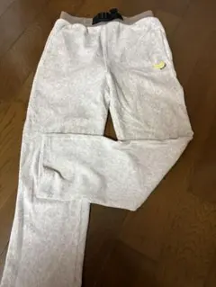 petit main 130 グレー 長ズボン おさるのジョージ刺繍