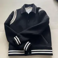 VALENTINO スタッズ付き ブラックスタジャン　テディジャケット　44 2025年最新】VALENTINO メンズ スタジャンの人気アイテム - メルカリ