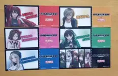 ガールズバンドクライ✕ラウンドワン　チケット風クリアカード　全6種コンプリート