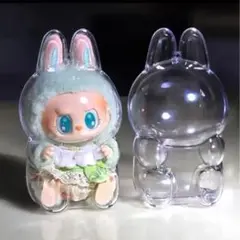 ラブブ　ケース　ディスプレイ POPMART　マカロン　クリア