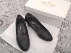 洋服の青山 「n line by nozomi」　パンプス　22.5cm　黒