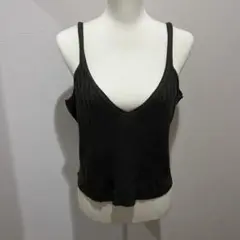 【美品】JEANASIS. 7Gワイドリブオーバーキャミ