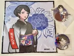 鬼太郎誕生　ゲゲゲの謎　缶バッジ&ステッカー&ハンドタオル　龍賀乙米