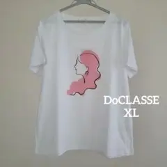 DoCLASSE ドゥクラッセ　コットンTシャツ　半袖　レディース XL