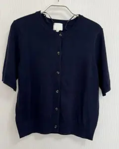 新品未使用　H&M 五分袖カーディガン　S