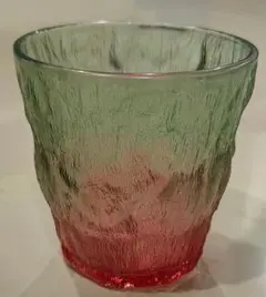 グラデーションガラスカップ