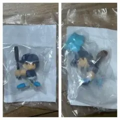 イチローコラボフィギュア　打撃　守備（2種セット）パワプロ　パワスピ　コナミ