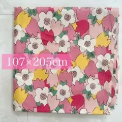 花柄綿生地 107×205cm