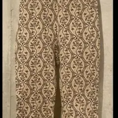 LEINWANDE 総柄フレアパンツ