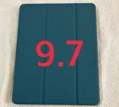 新品未使用】 iPad カバーケース9.7 グリーン緑