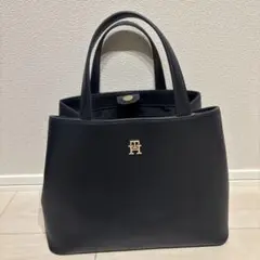 最終値下げ！トミー・ヒルフィガー ネイビー トートバッグ