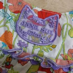 ANNA SUI MINI ハローキティ 花柄フリルスタイ