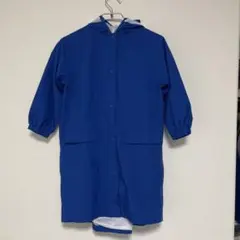 【新品未使用】 ポンチョ カッパ 120cm DUARIG デュアリグ ブルー