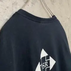 ギルダン 古着 企業系 アメリカ輸入 両面プリント Tシャツ 半袖 黒色 XL