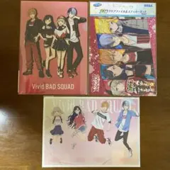 【新品未開封】プロセカ　小豆沢こはね　白石杏　東雲彰人　青柳冬弥　クリアファイル