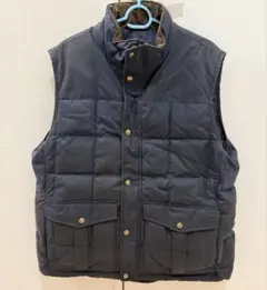 L.L.Bean ネイビー ダウンベスト M