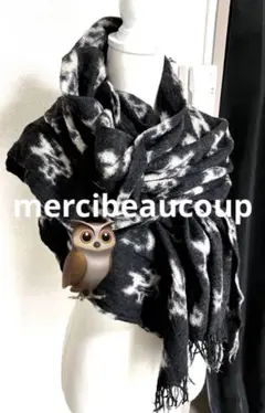 メルシーボークー mercibeaucoup アフガン ストール マフラー 2025年最新】mercibeaucoup レディース ストール・ショールの