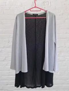 PURERO 薄手 透け感 長袖カーディガン