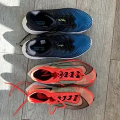 ナイキズームフライ3、ヨネックスセーフランエアラス