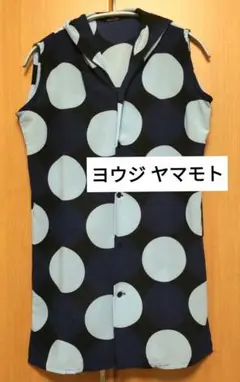 WORKSHOP ヨウジヤマモト ノースリーブ　フード　ジレ