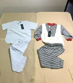 2着セット未使用保管品　ワコール　パジャマ、ズボン　寝巻き　長袖　半袖セット