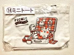 【未開封・新品未使用】当たりくじ カナヘイ ピスケ&うさぎ ミニトートバッグ