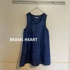 BEAMS HEART チュニック　ミニワンピース