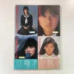 【送料無料】薬師丸ひろ子 写真集４冊セット「フォトメモワール１〜４」