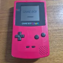 ゲームボーイカラー　レッド　912KS