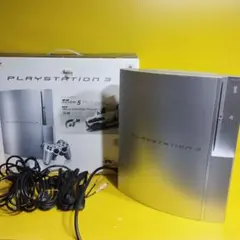 【スーパージャンク】PlayStation3 本体 80GB シルバー
