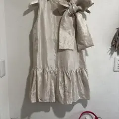 PICCINリボンノースリーブブラウス