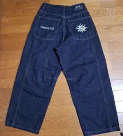 NOREMID ノーリミッドバギーデニム　ネイビー