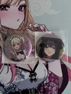 TVアニメその着せ替え人形は恋をする千種みのリ描き下ろしイラスト缶バッジセット