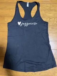 ブラック タンクトップ jazzercise