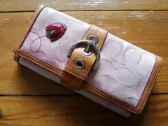 COACH 長財布 てんとう虫