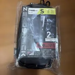 エレコム スマホポーチ 2台収納 ゼロショック Sサイズ P-04CZ2BK