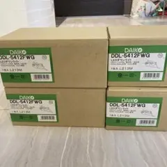 DAIKO DDL-5412FWG 色温度切り替えタイプ4個セット