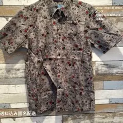 Shisa Tropical Wear 花柄シャツ Mサイズ　日本製