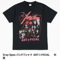 Xray Spex バンドTシャツ ART-i-FICIAL 黒