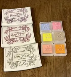Versafine&artnicインクパッド9個まとめ売りセット